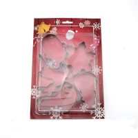 Wholesale Eco-Friendly High Quality Stainless Steel 6PCS Different Shapes Cookie Cutter Set