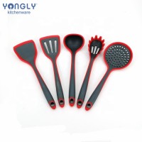 BPA Free High Grade 5PCS Cooking Utensils Nonstick Cookware Silicone Kitchen Utensils