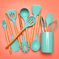 Silicone kitchen accessories silicone kitchen utensils set 12 silicone kitchen cooking utensils